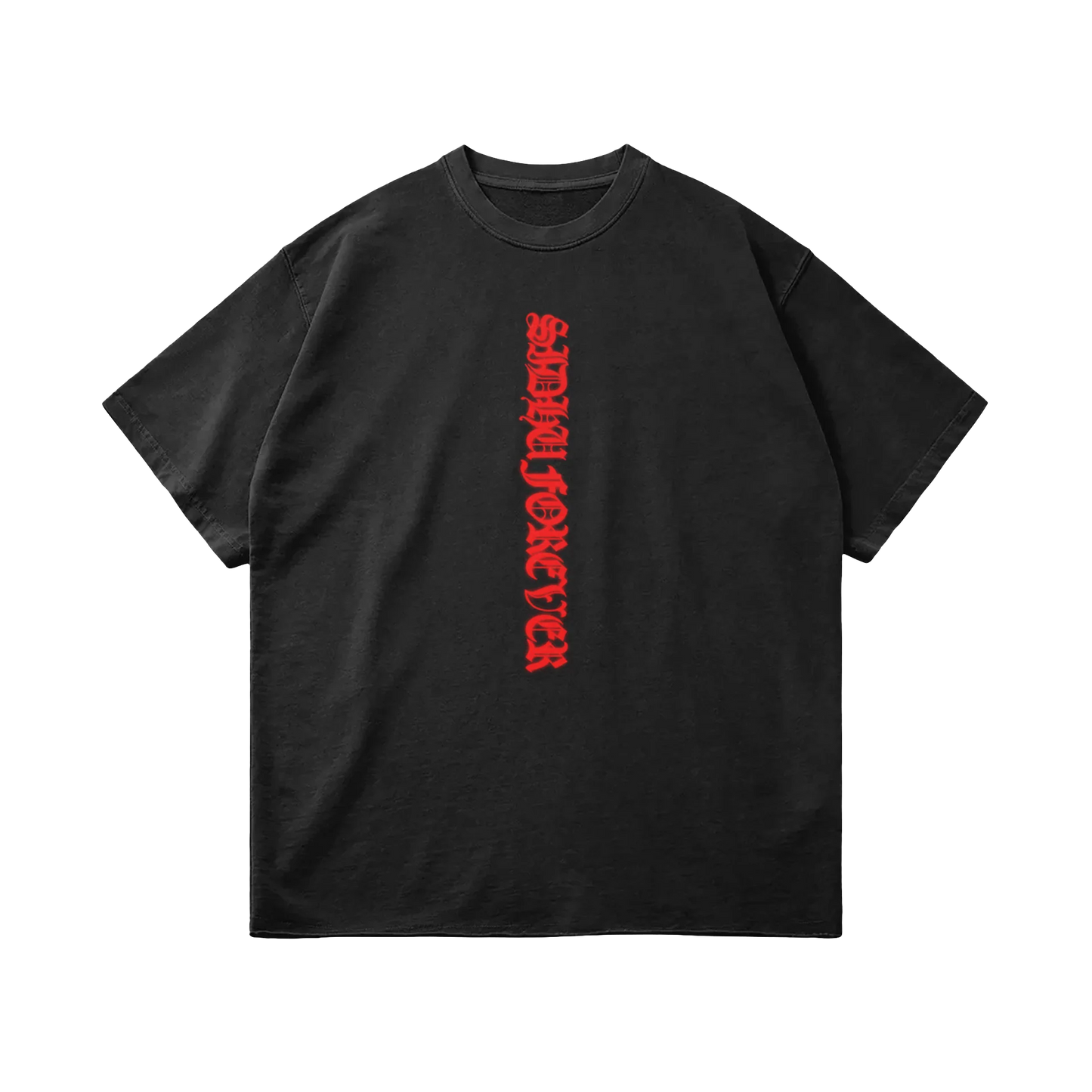 SIDHU FOREVER OVERSIZED FADED T-SHIRT