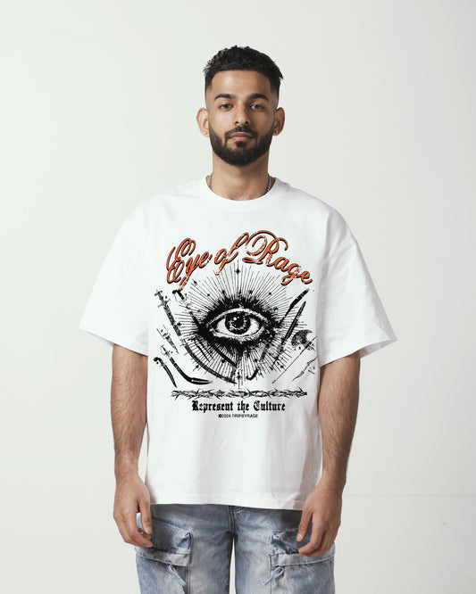 EYE OF RAGE T-SHIRT WHITE