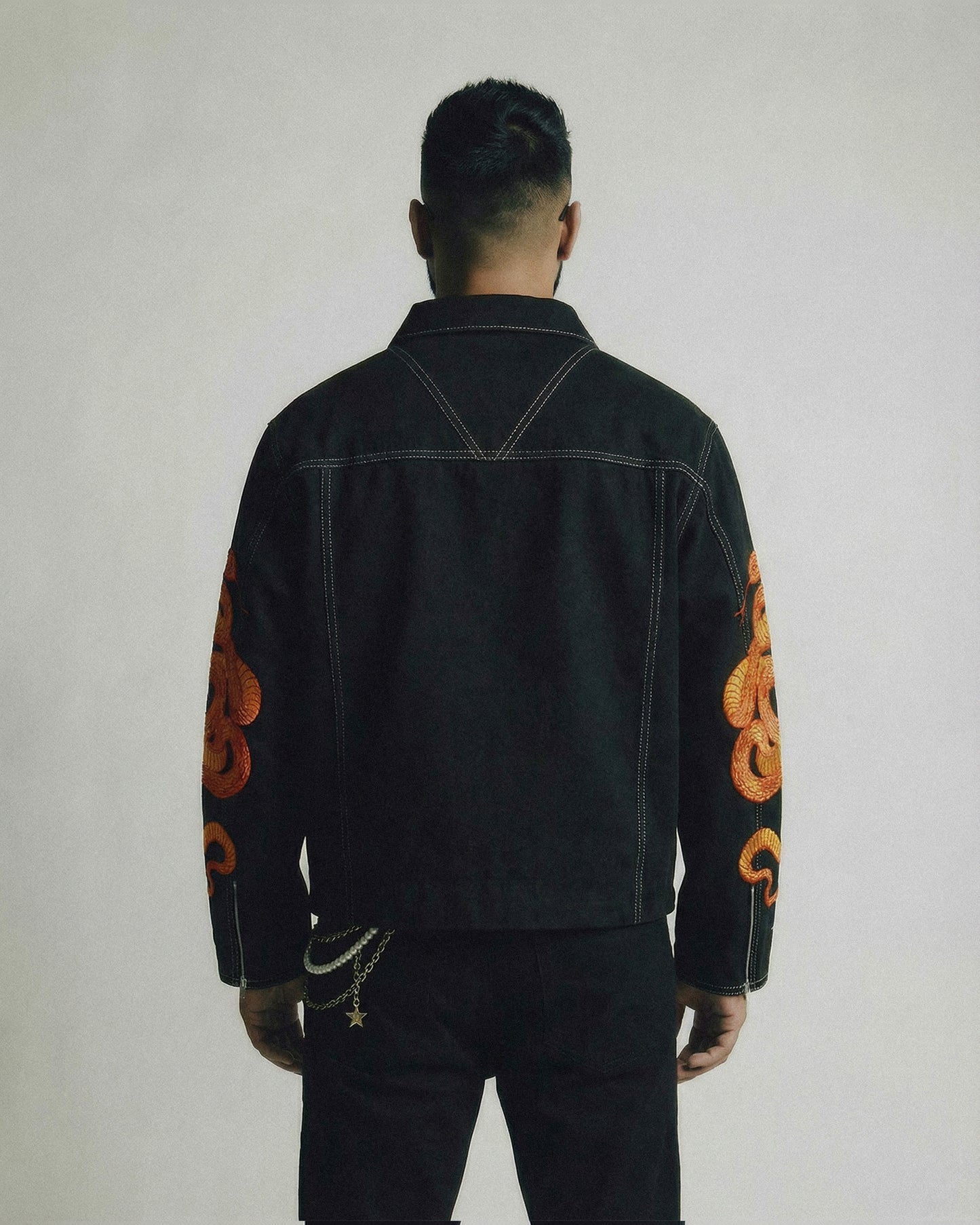 Snake Prince Denim Jacket