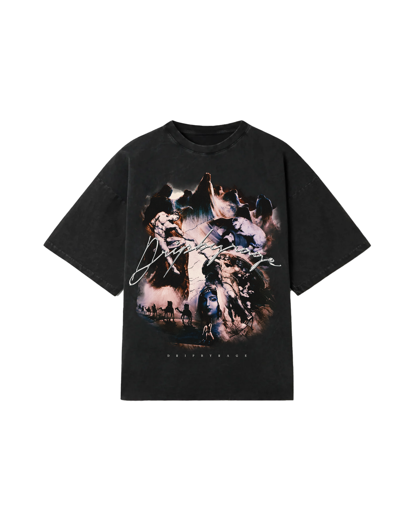 ATTACHMENT OVERSIZED FADED T-SHIRT