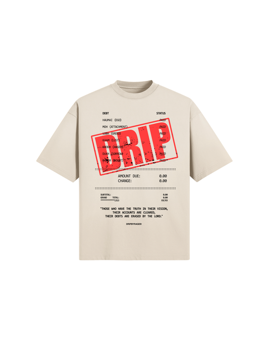 DEBTS OVERSIZED BOXY T-SHIRT