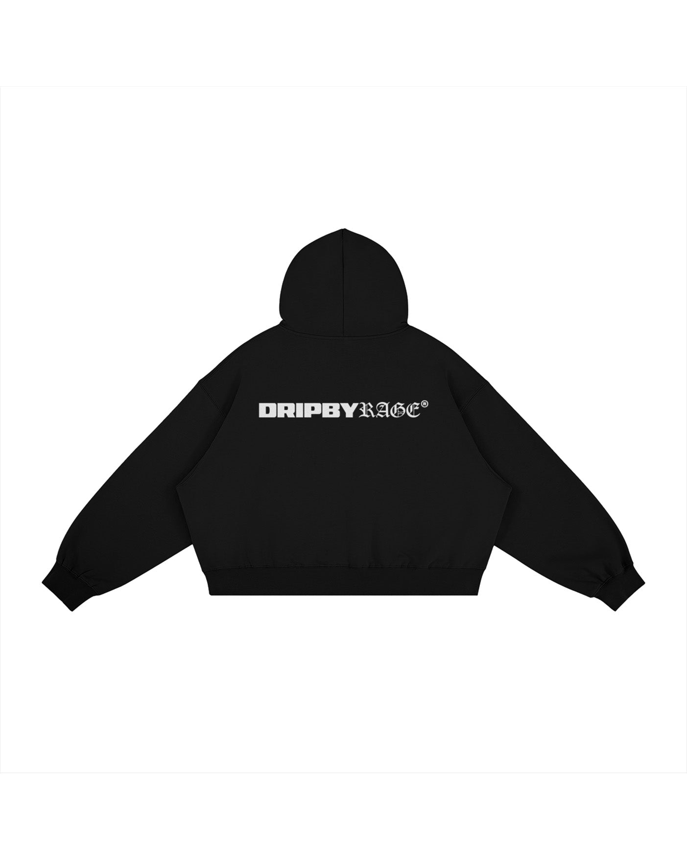 LOVE BIRDS BOXY FLEECE HOODIE
