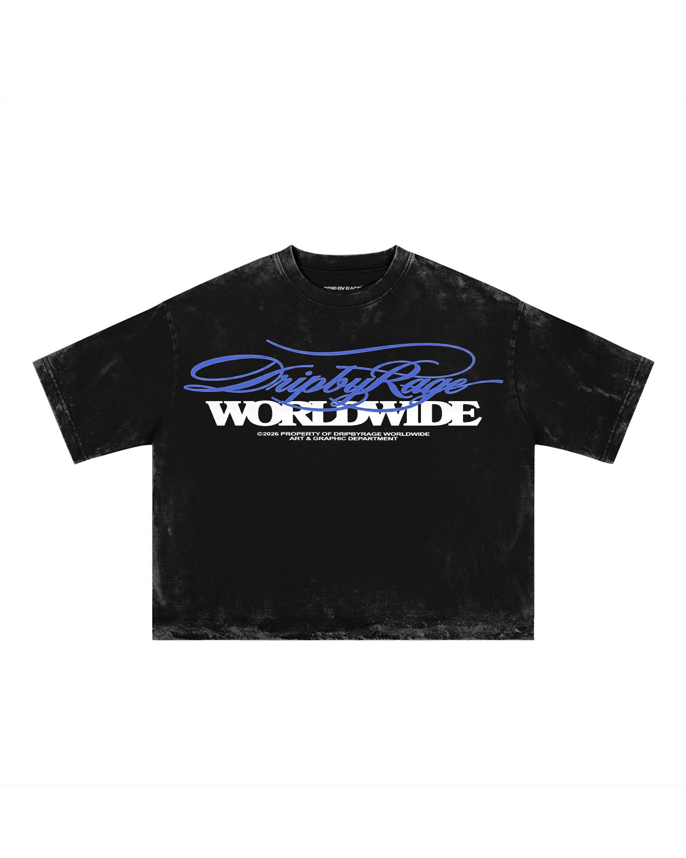 DRIPBYRAGE WORLDWIDE BOXY T-SHIRT
