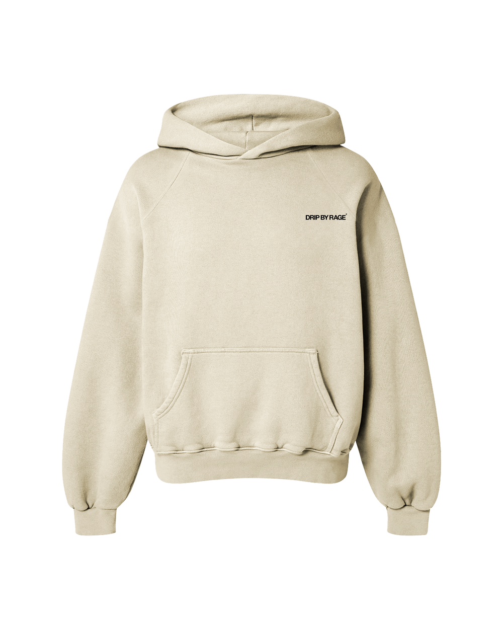 APRICOT OVERSIZED FLEECE HOODIE