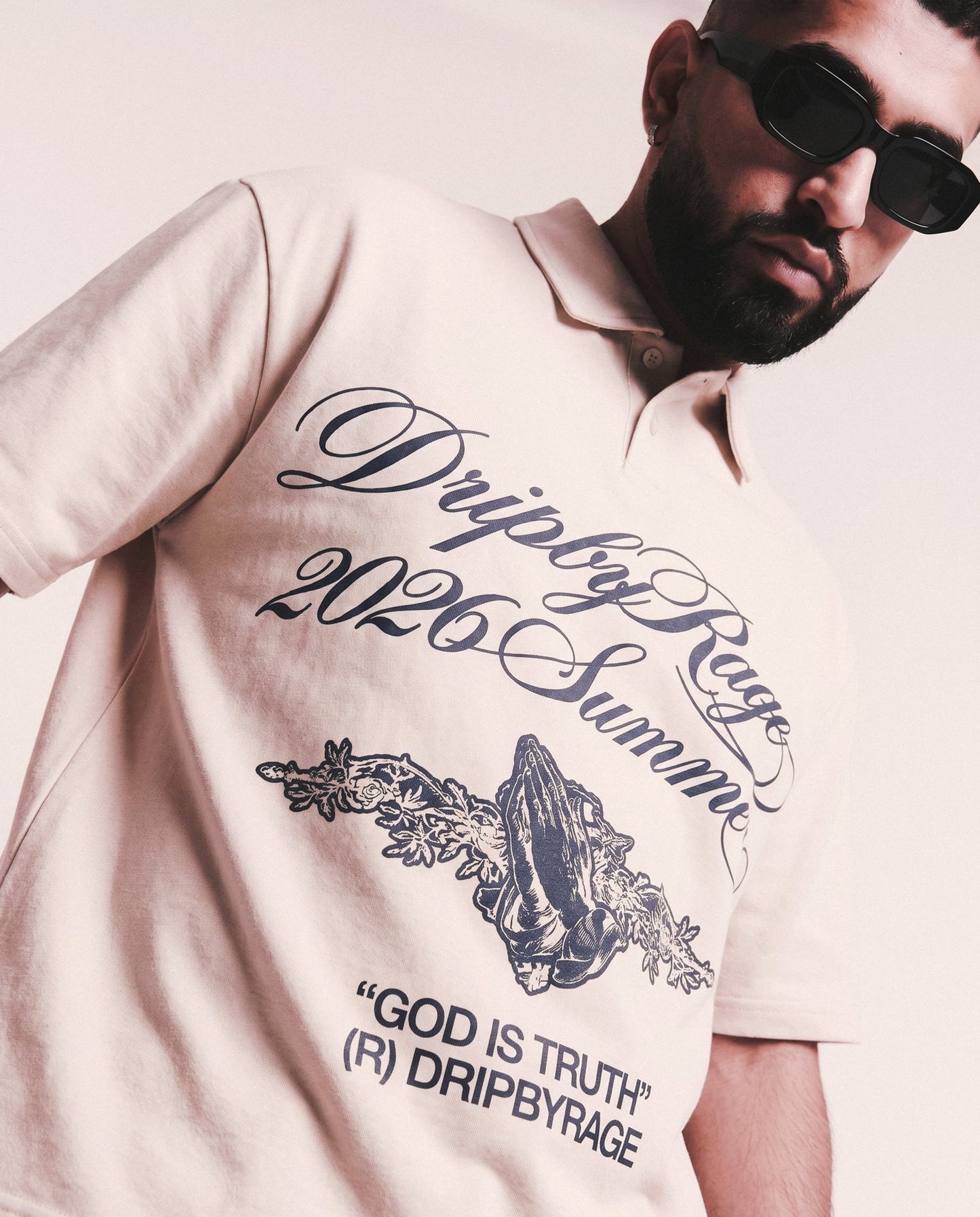TRUTH OVERSIZED POLO T-SHIRT