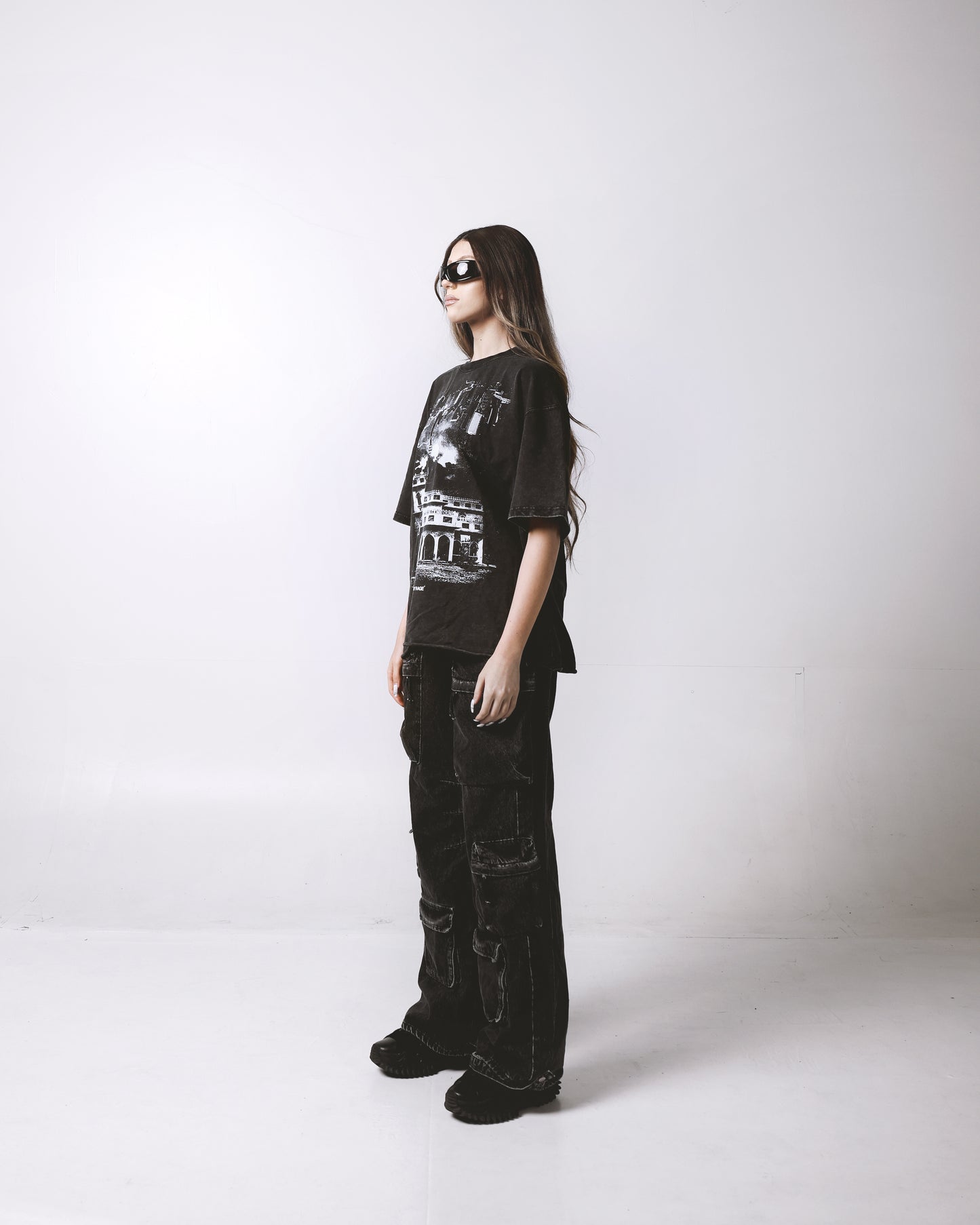 PIND TO TORONTO OVERSIZED FADED T-SHIRT