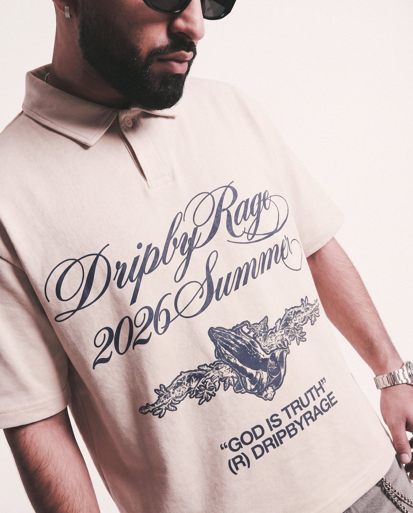 TRUTH OVERSIZED POLO T-SHIRT