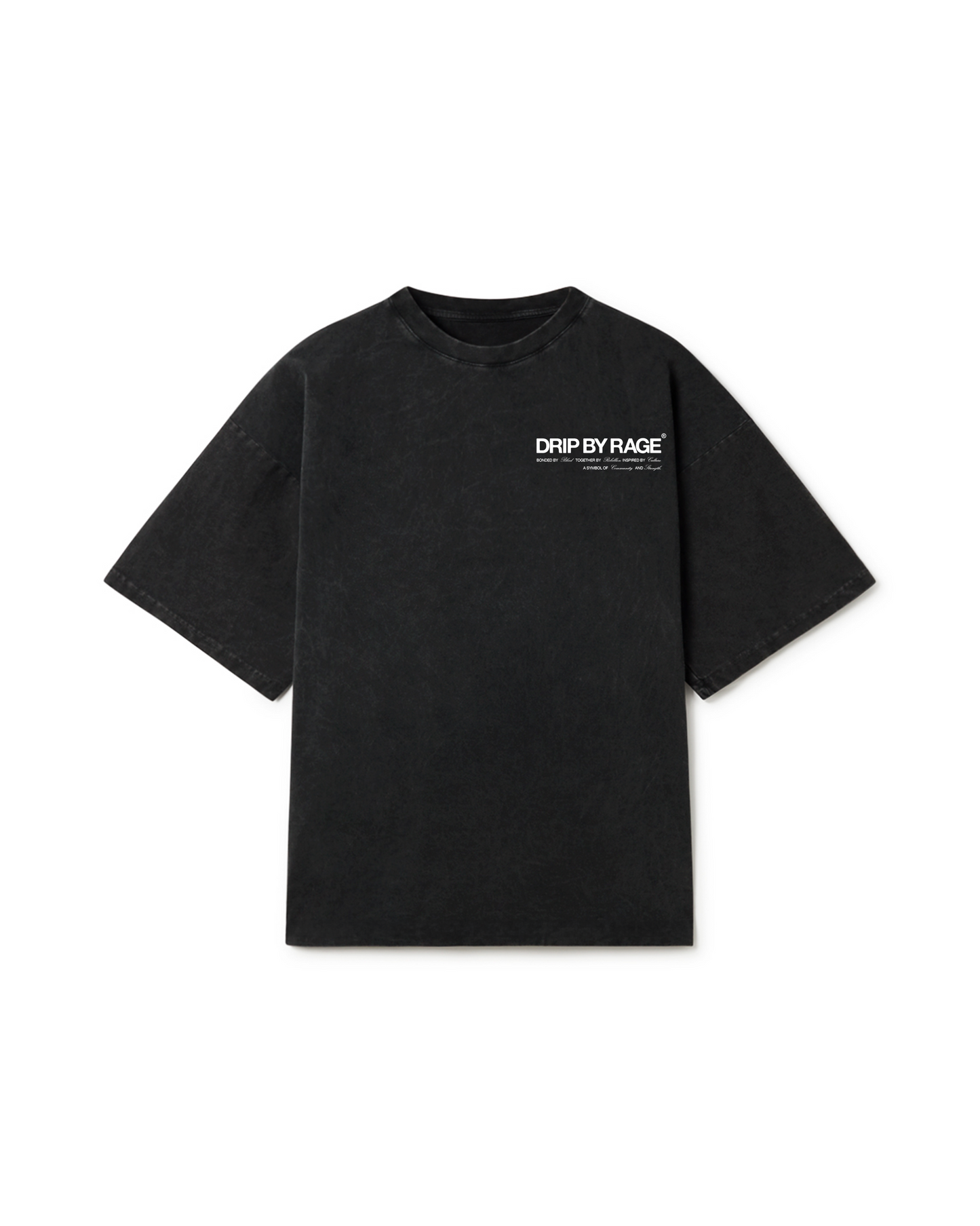 DRIP CLUB OVERSIZED FADED T-SHIRT