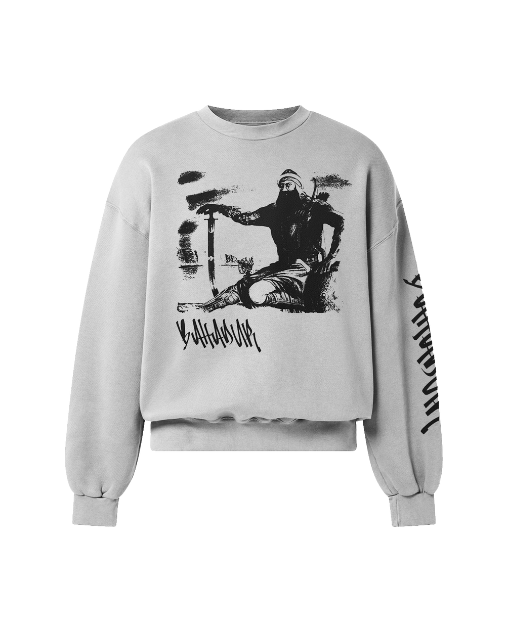BAHADUR SWEATSHIRT HEATHER GREY
