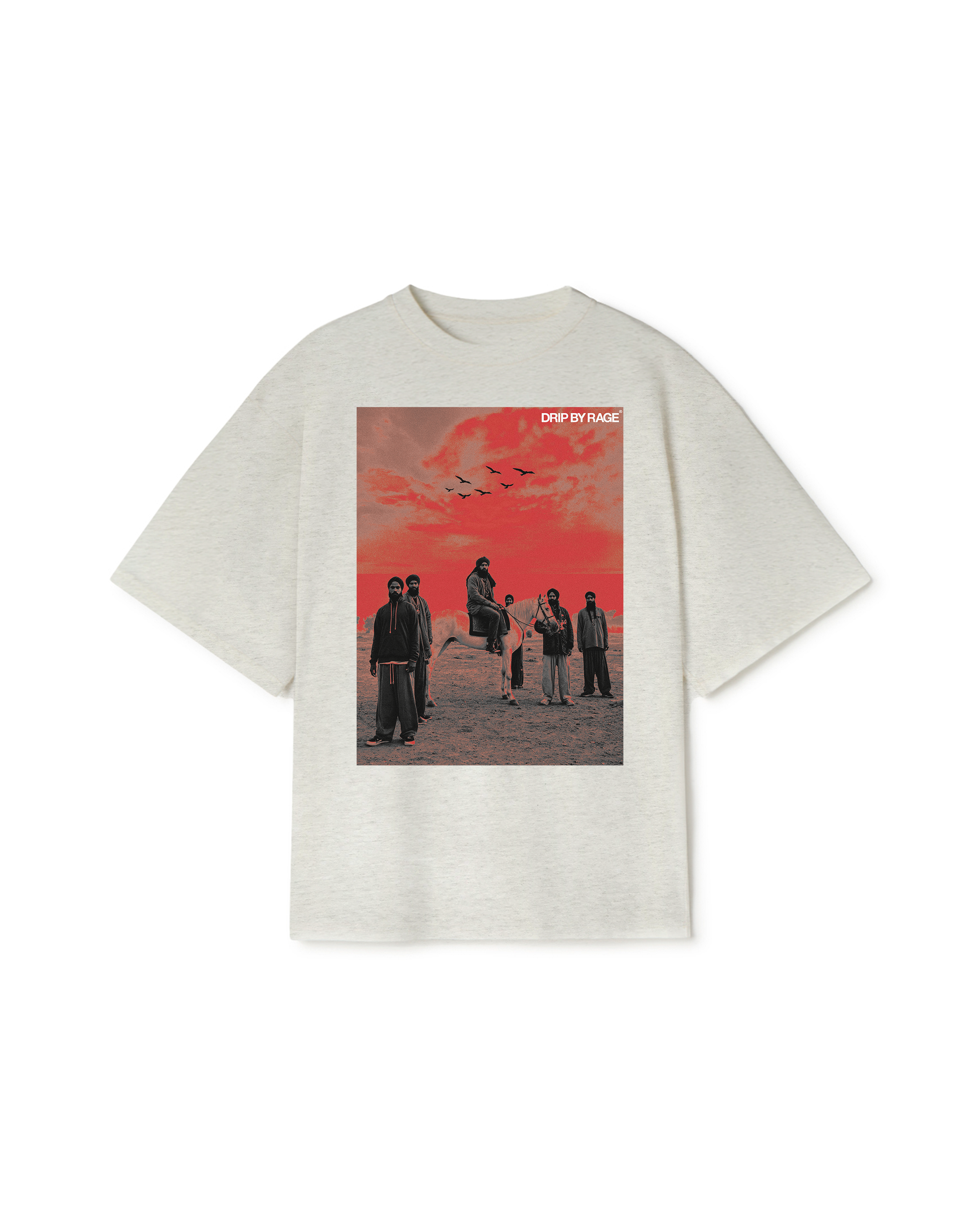 HOOD OVERSIZED T-SHIRT