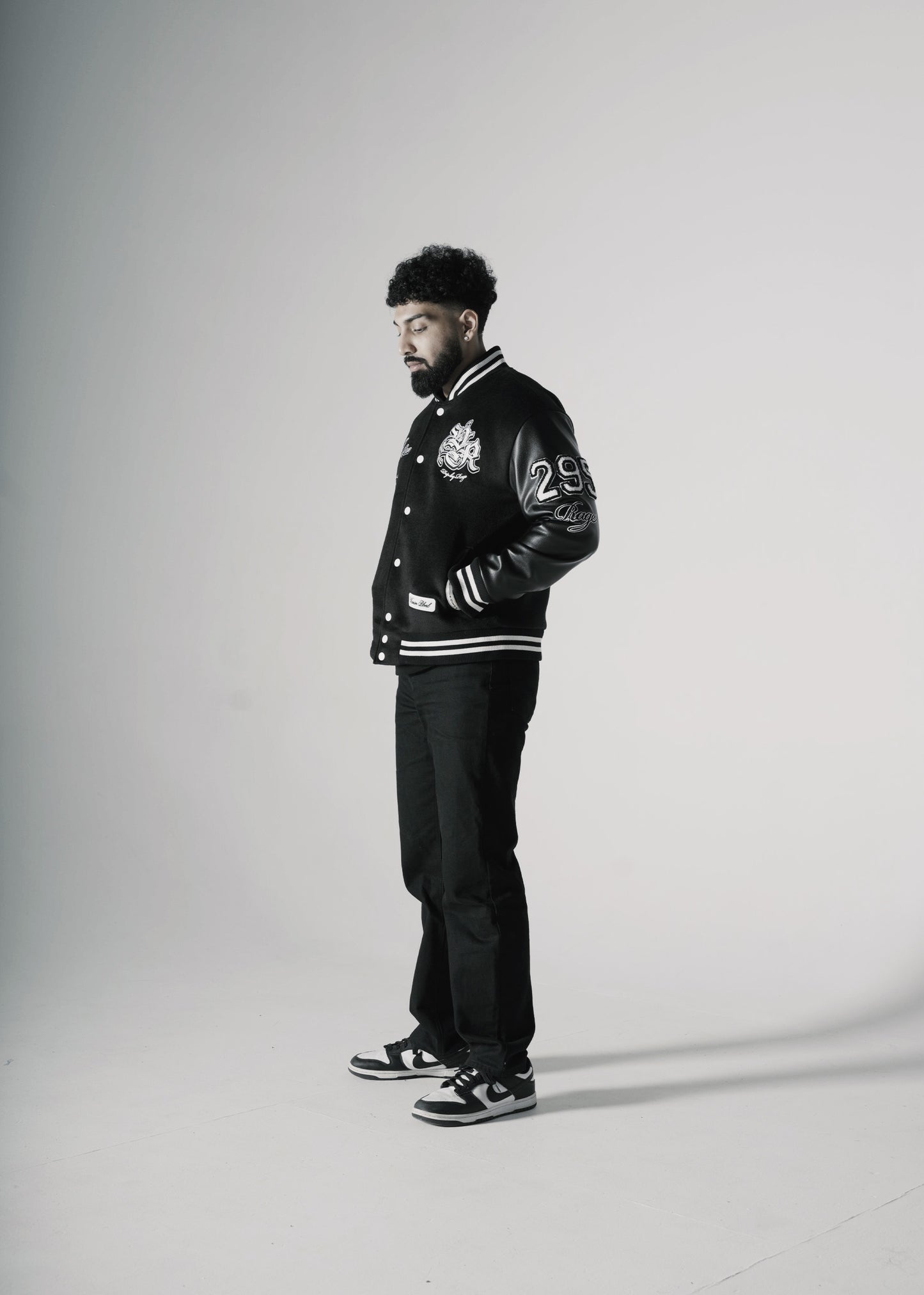 NEVER FOLD ULTIMATUM VARSITY BOMBER JACKET