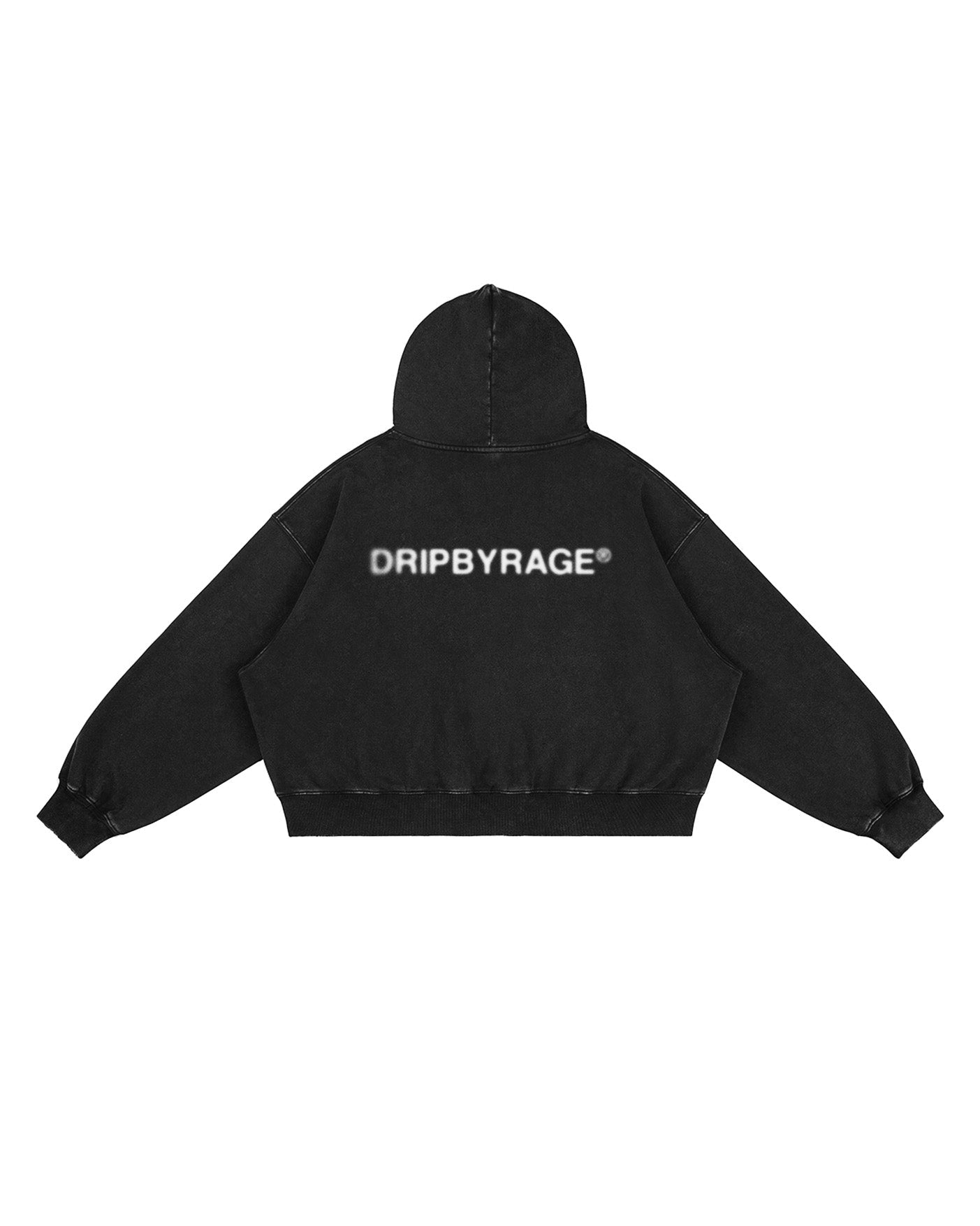 6TH DIMENSION BOXY FADED HOODIE - Drip by Rage