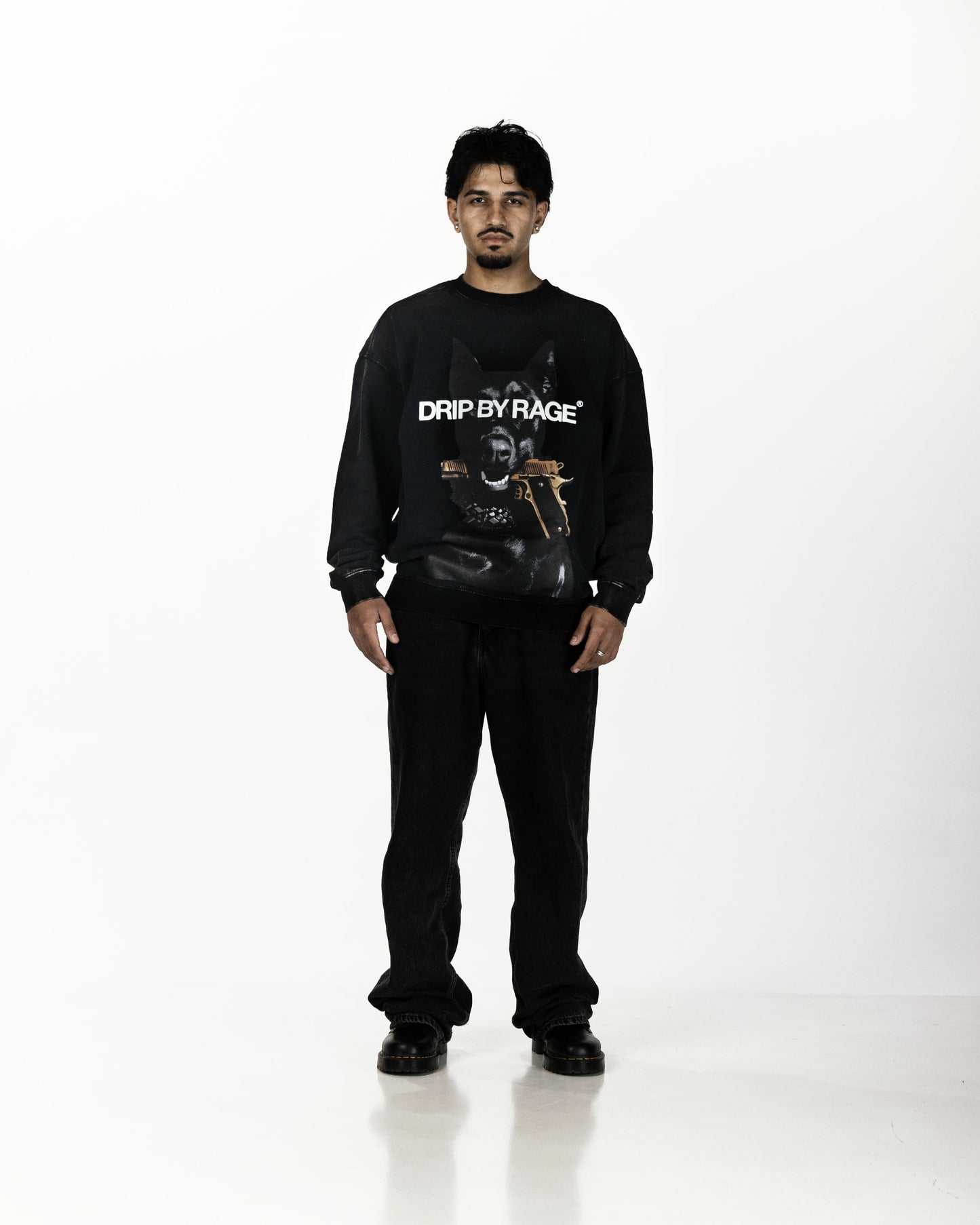 LOYALTY OVERSIZED FADED SWEATSHIRT