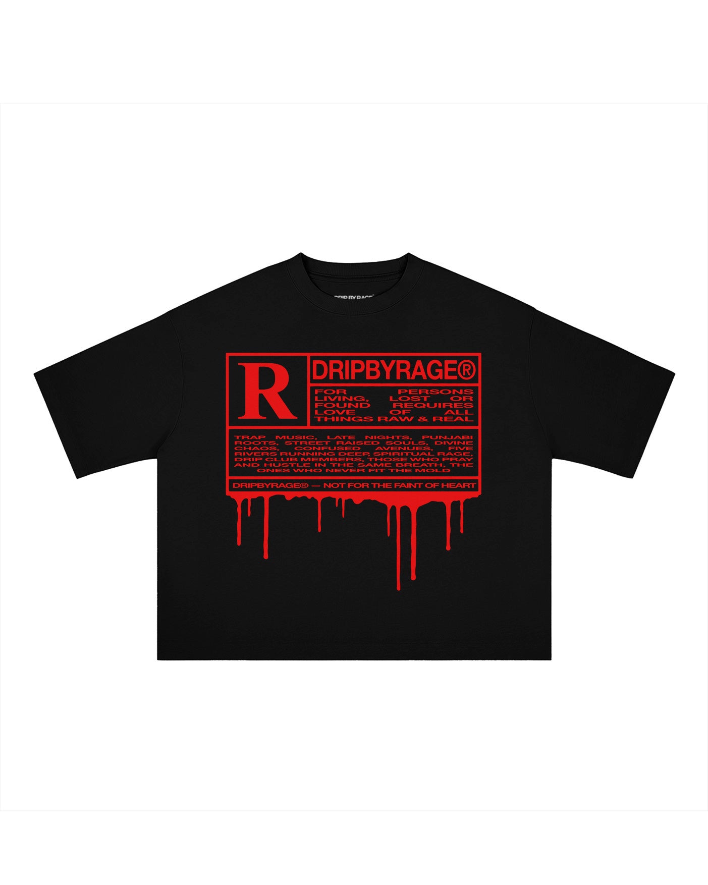 R RATED BOXY T-SHIRT
