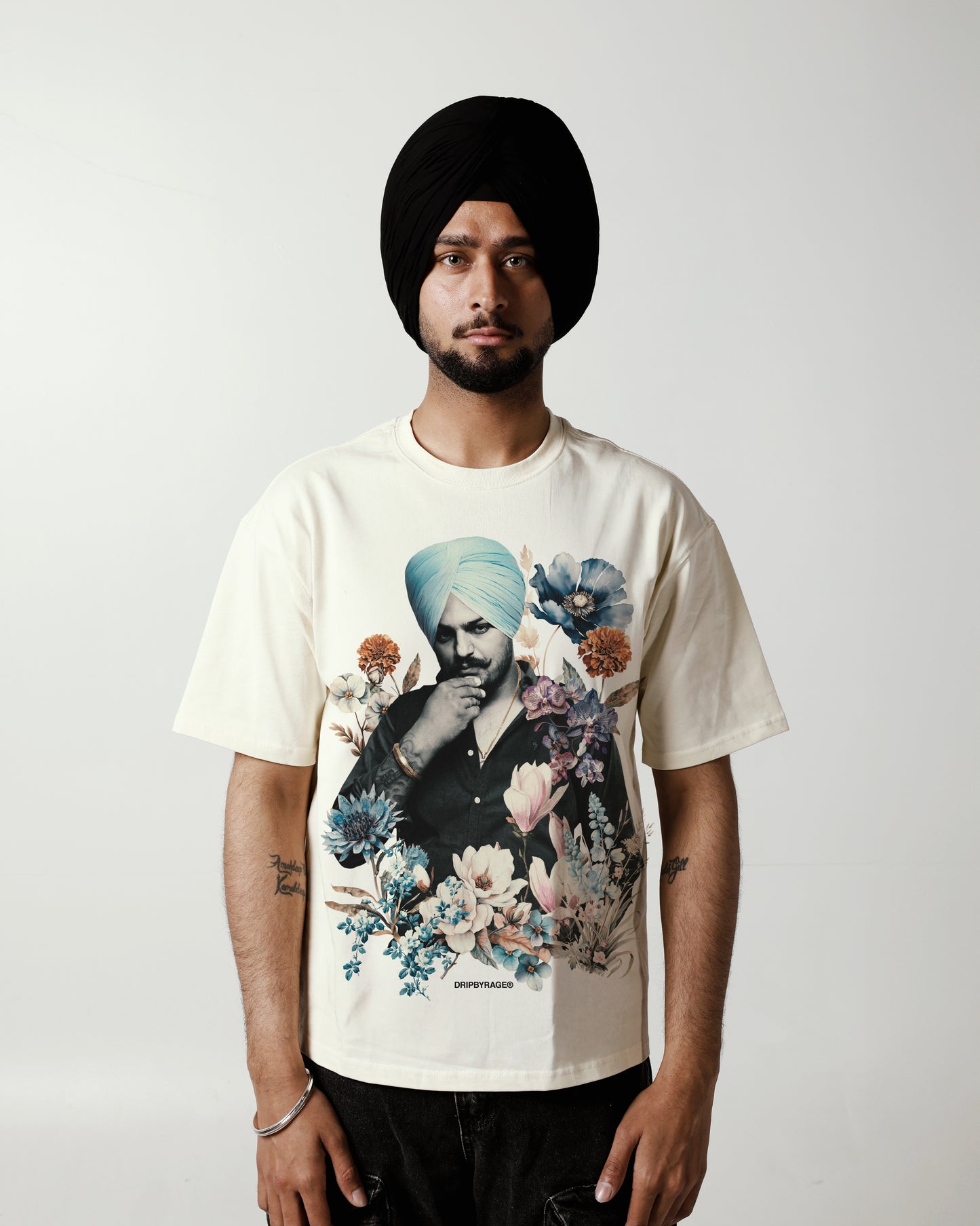 SIDHU FLOWERS T-SHIRT