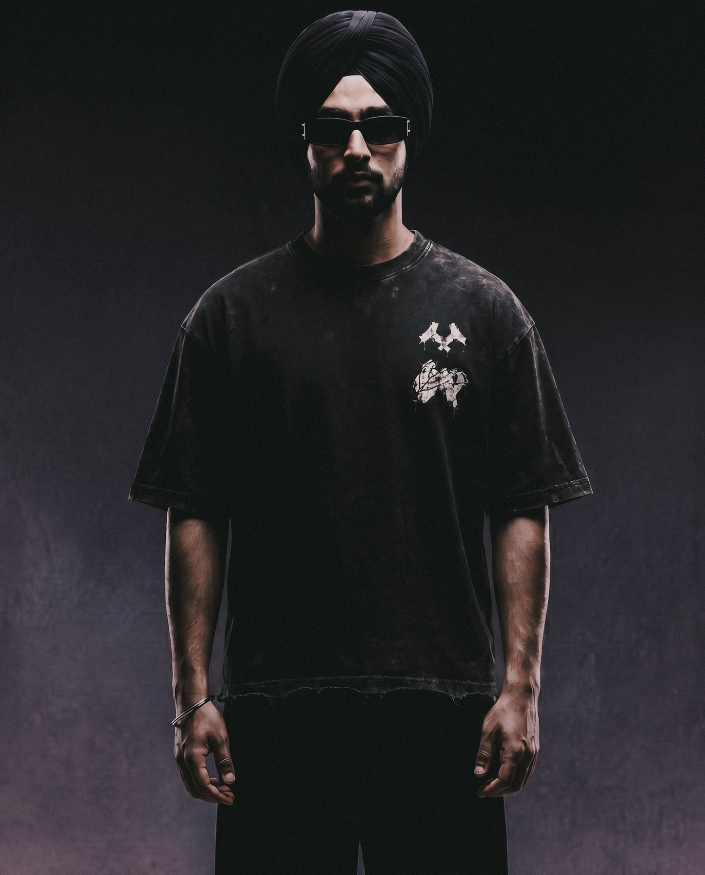 SEIZE AND RULE V2 FADED T-SHIRT