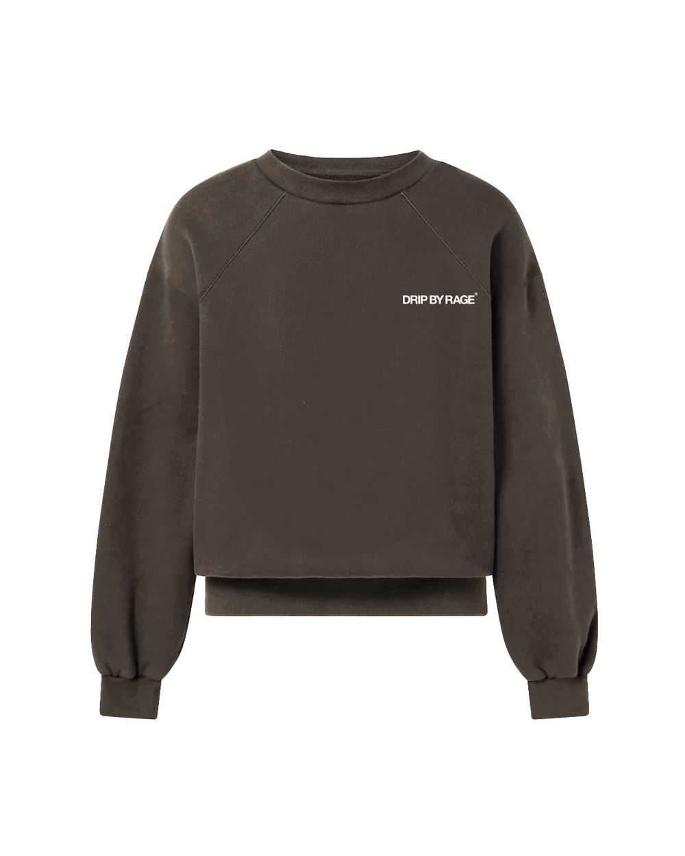 OVERSIZED FLEECE SWEATSHIRT CHARCOAL GREY