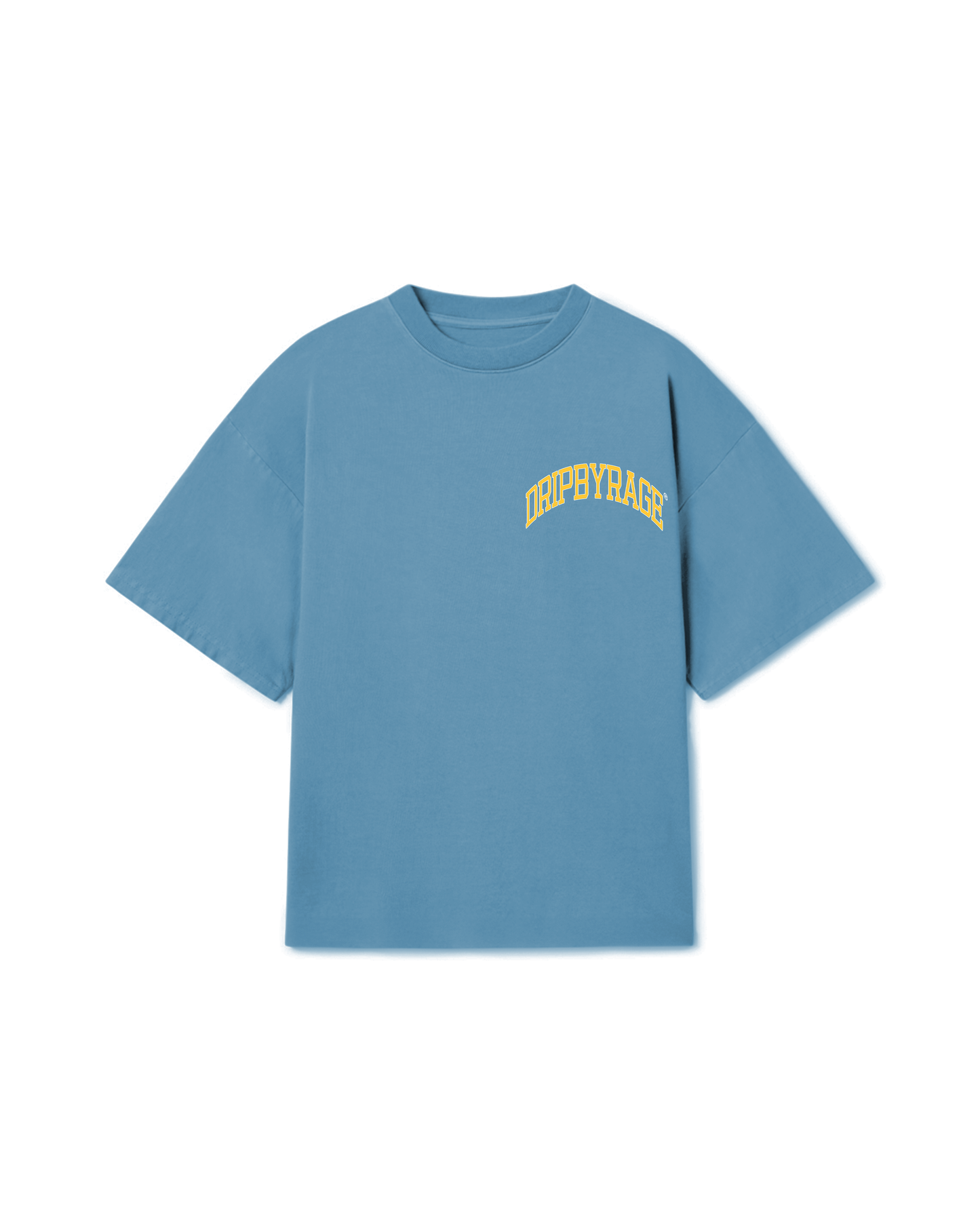 DRIP ARC OVERSIZED FADED T-SHIRT