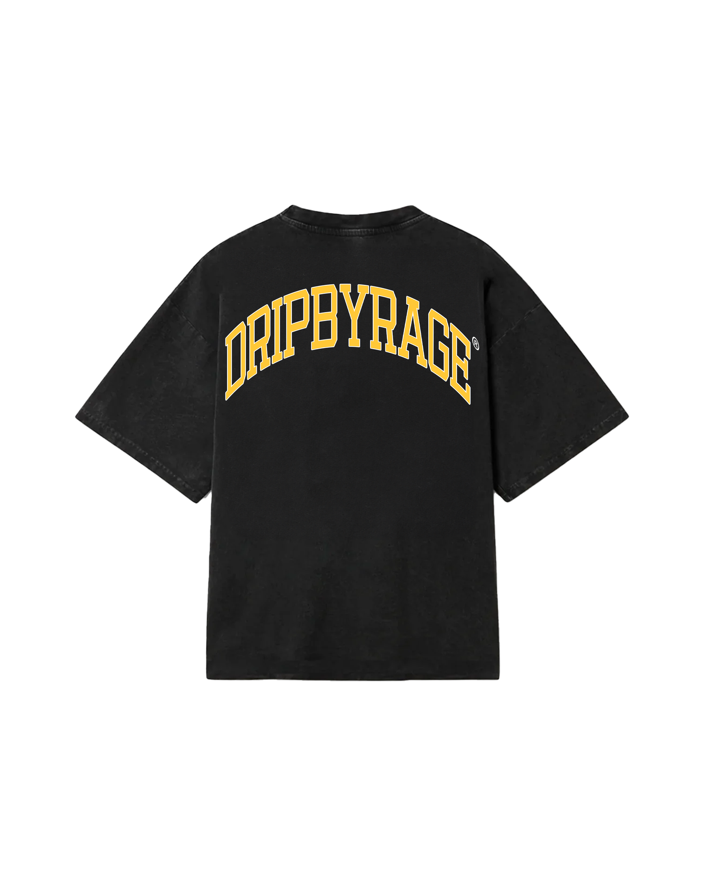 DRIP ARC OVERSIZED FADED T-SHIRT