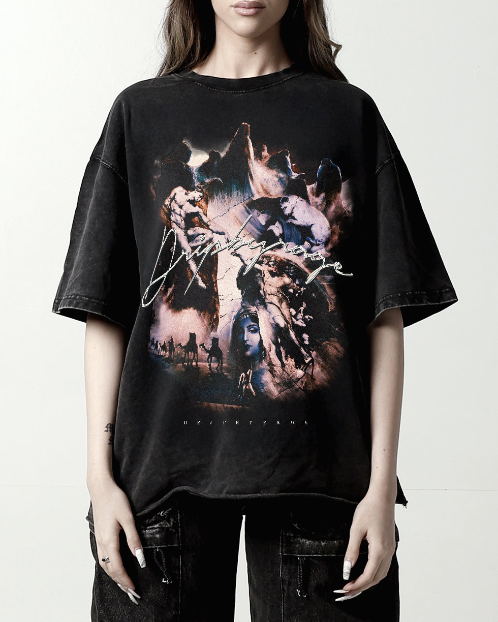ATTACHMENT OVERSIZED FADED T-SHIRT