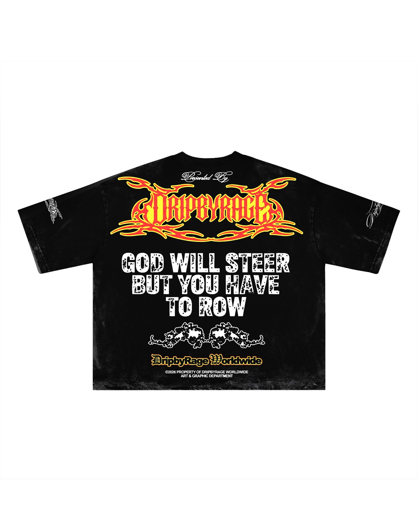 WORLDWIDE FADED T-SHIRT