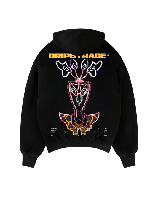 ENTITY SUN FADED BOXY HOODIE