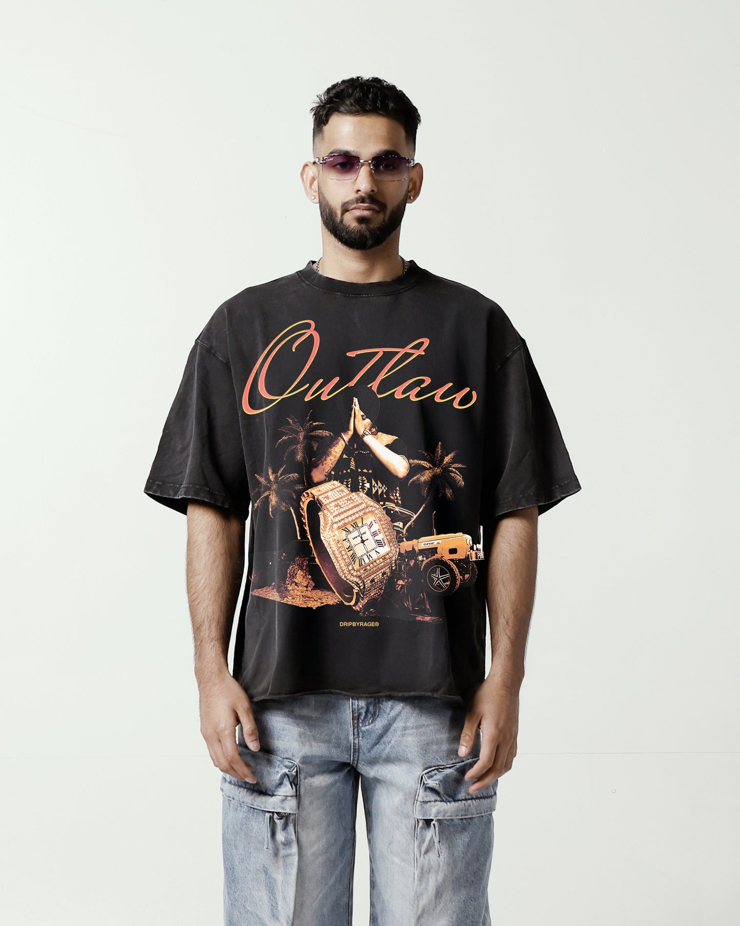 OUTLAW FADED T-SHIRT