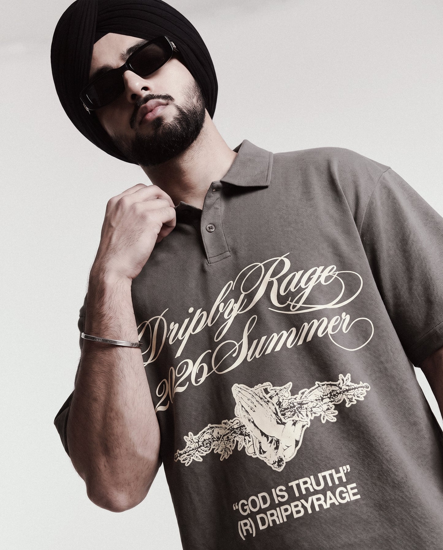 TRUTH OVERSIZED POLO T-SHIRT