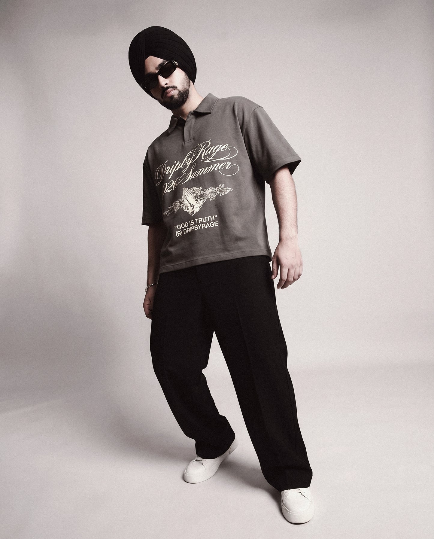 TRUTH OVERSIZED POLO T-SHIRT
