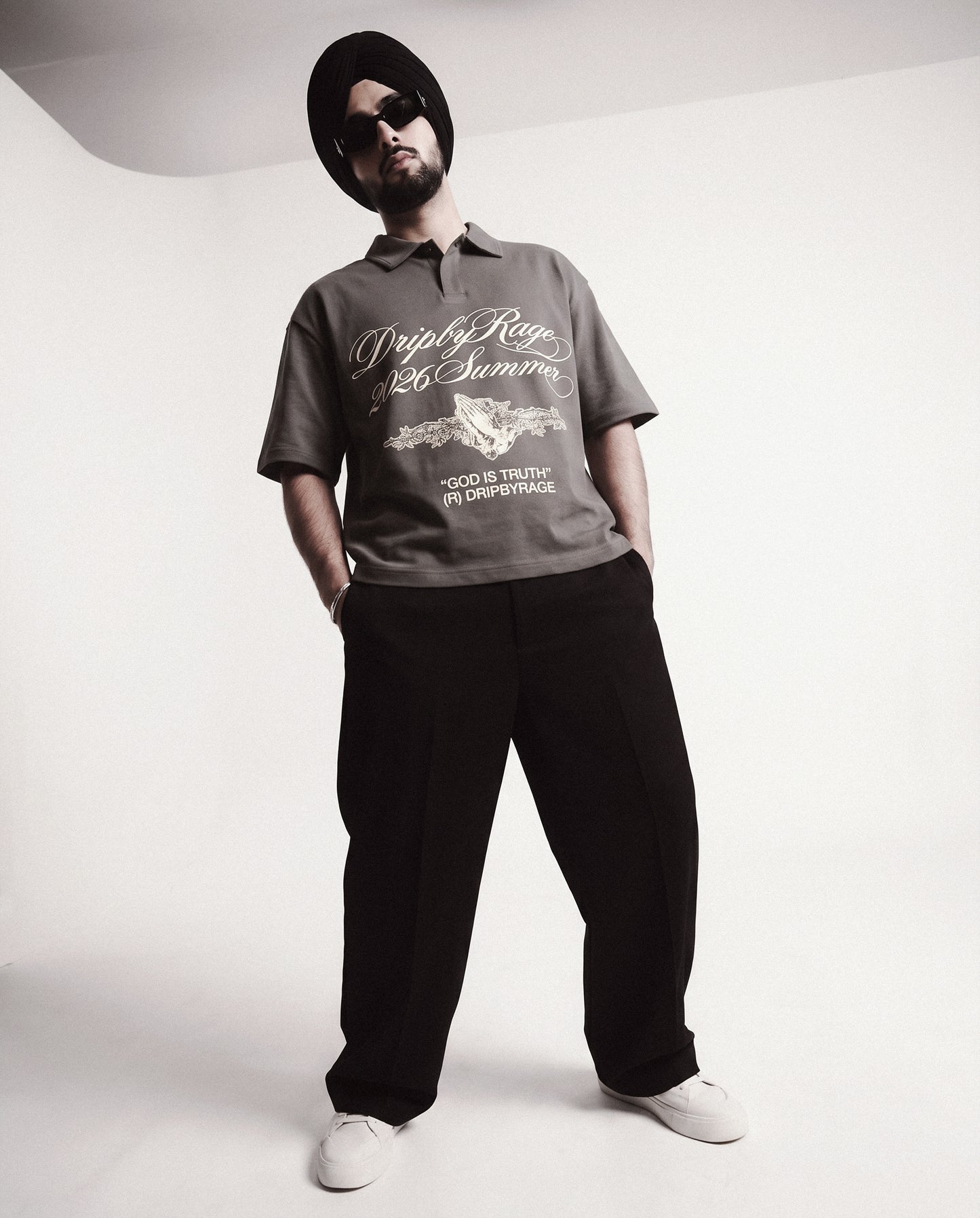 TRUTH OVERSIZED POLO T-SHIRT