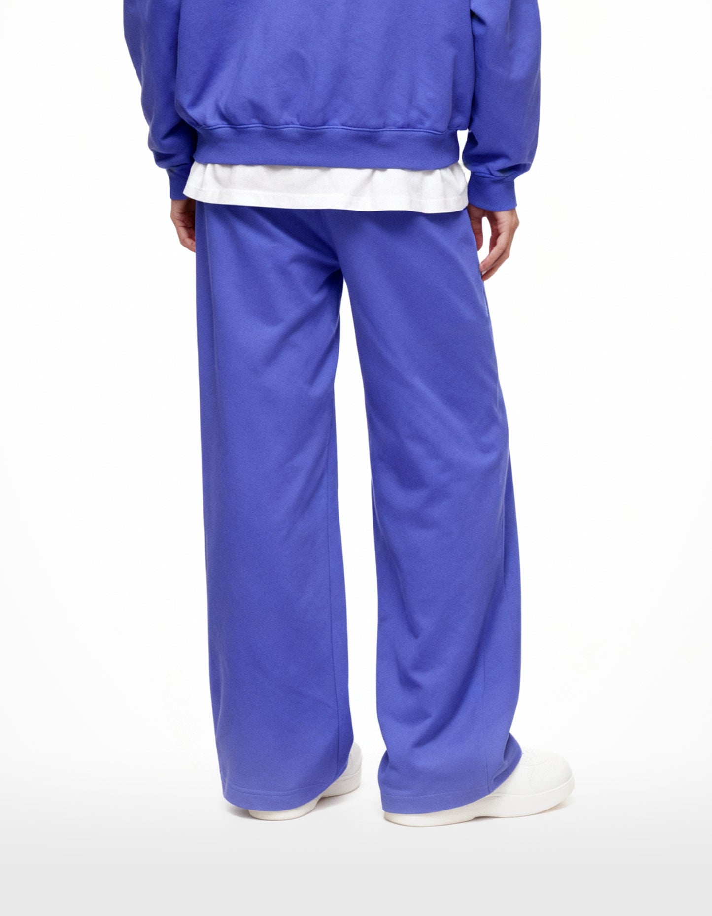 ELECTRIC BLUE RELAXED STRAIGHT SWEATPANTS