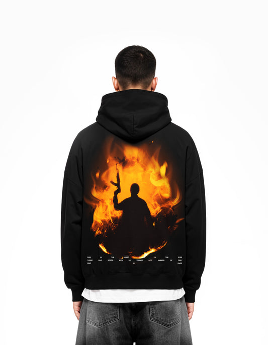 47 FLAME EDITION BOXY HOODIE