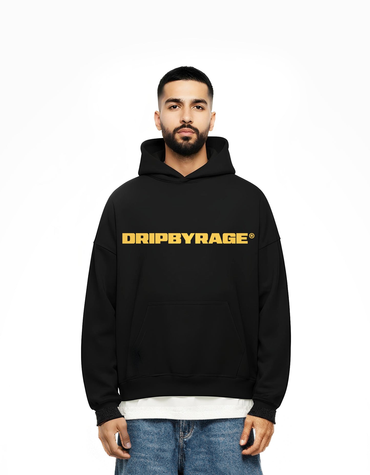 ENTITY SUN FADED BOXY HOODIE