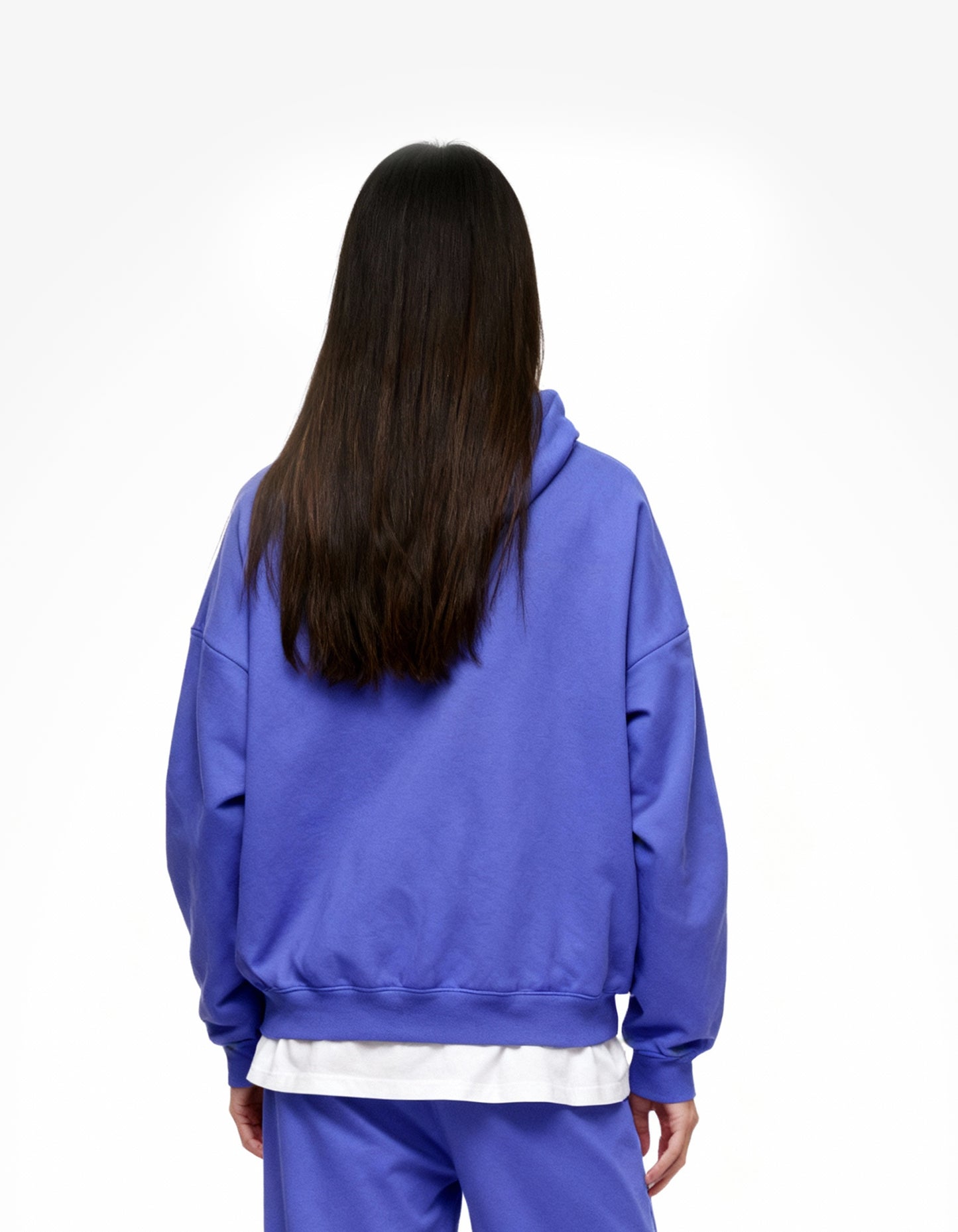 ELECTRIC BLUE HEAVY BOXY HOODIE