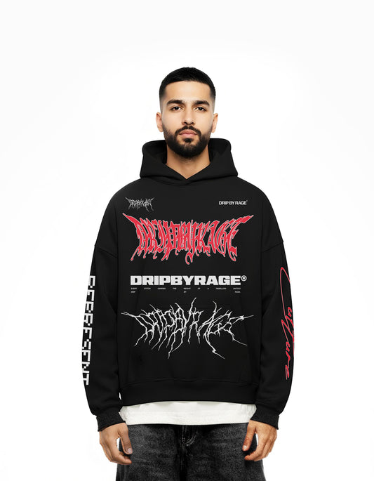 RAGE RACING V2 BOXY HOODIE