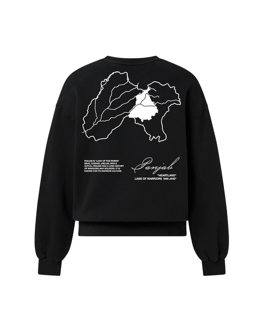 PANJAB SWEATSHIRT BLACK