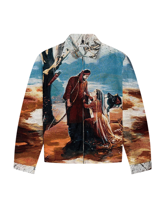 Mirza Sahiba Tapestry Fleece Jacket