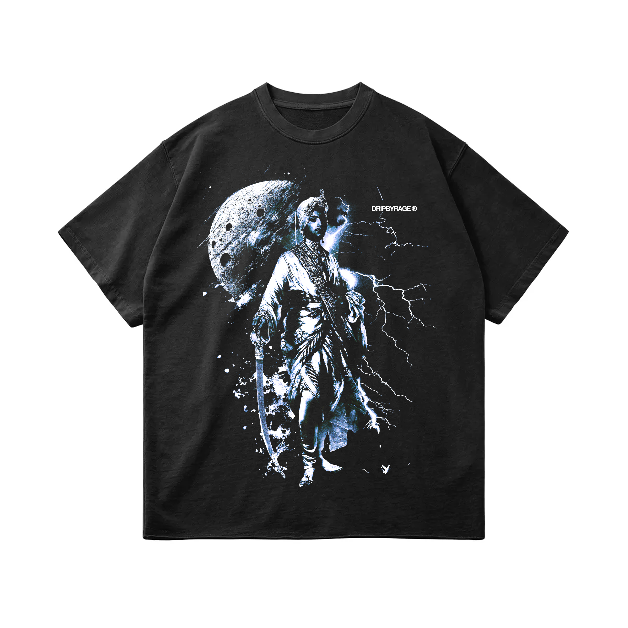 IMMORTAL OVERSIZED T-SHIRT FADED GREY – Drip by Rage