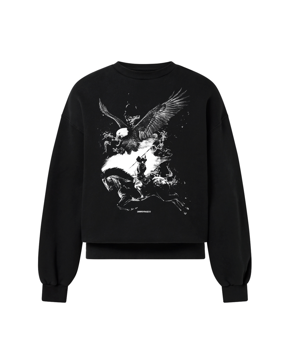 NO FEAR DARK EDITION SWEATSHIRT BLACK