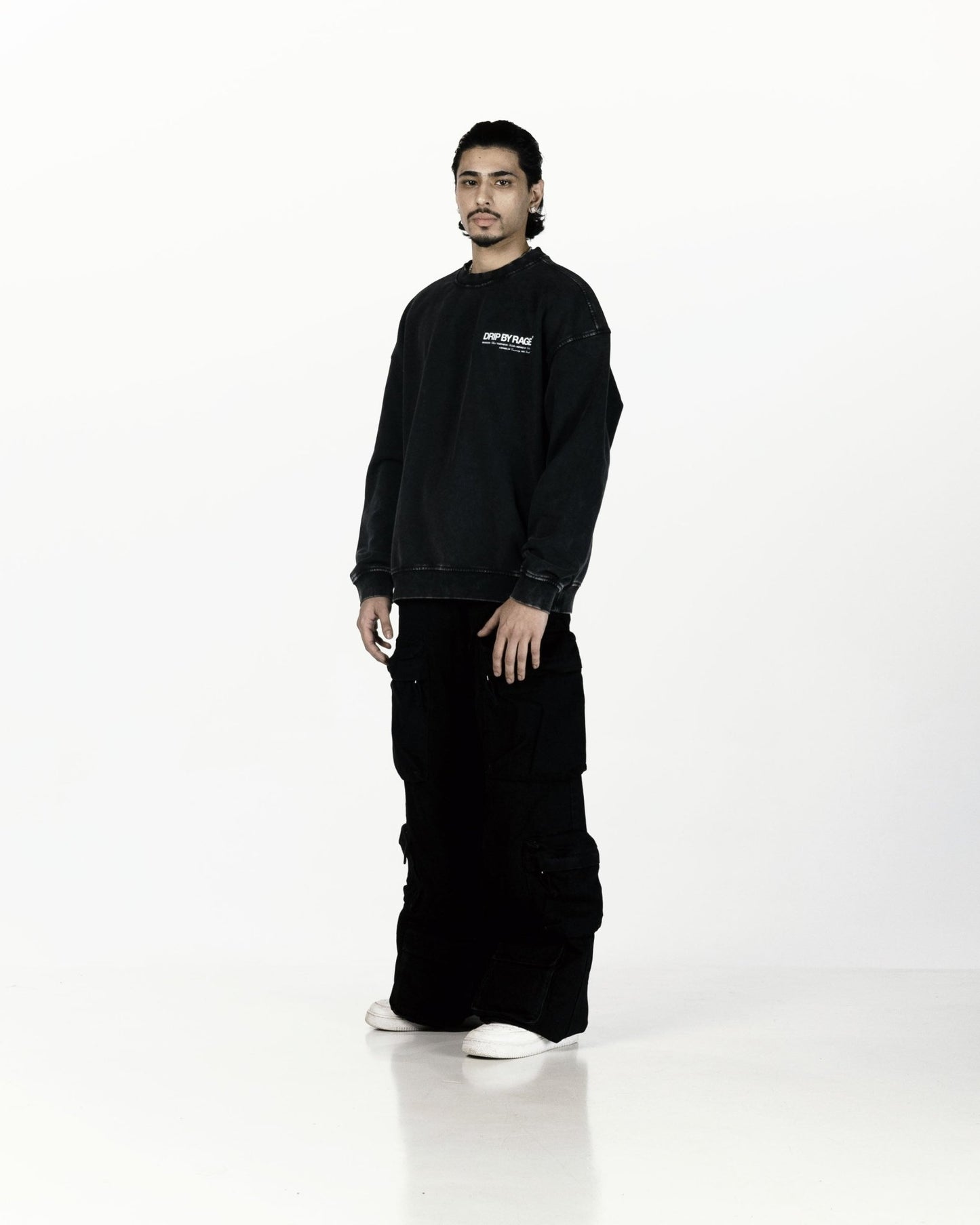 DRIP CLUB OVERSIZED FADED SWEATSHIRT - Drip by Rage