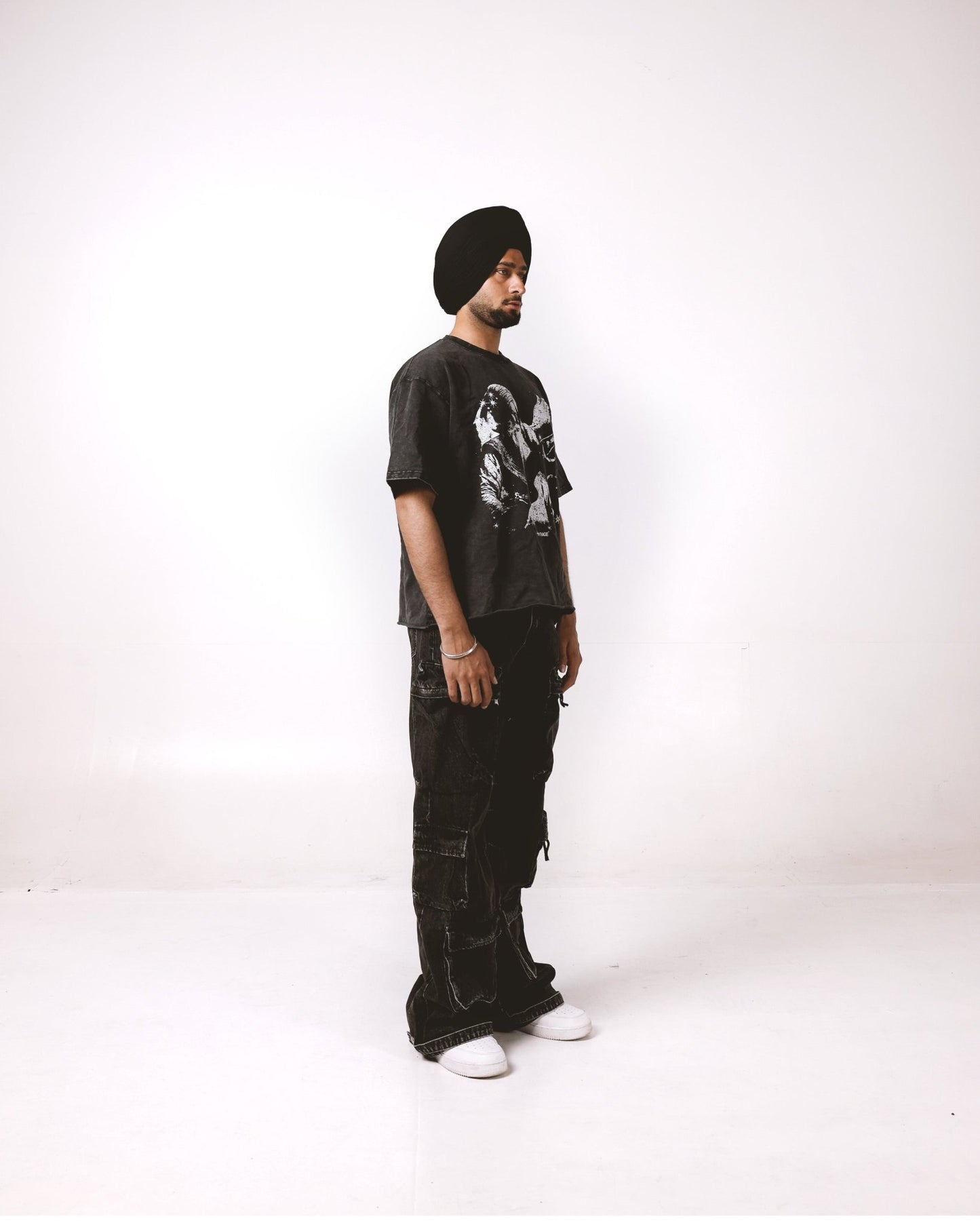 FAITH OVERSIZED FADED T-SHIRT - Drip by Rage