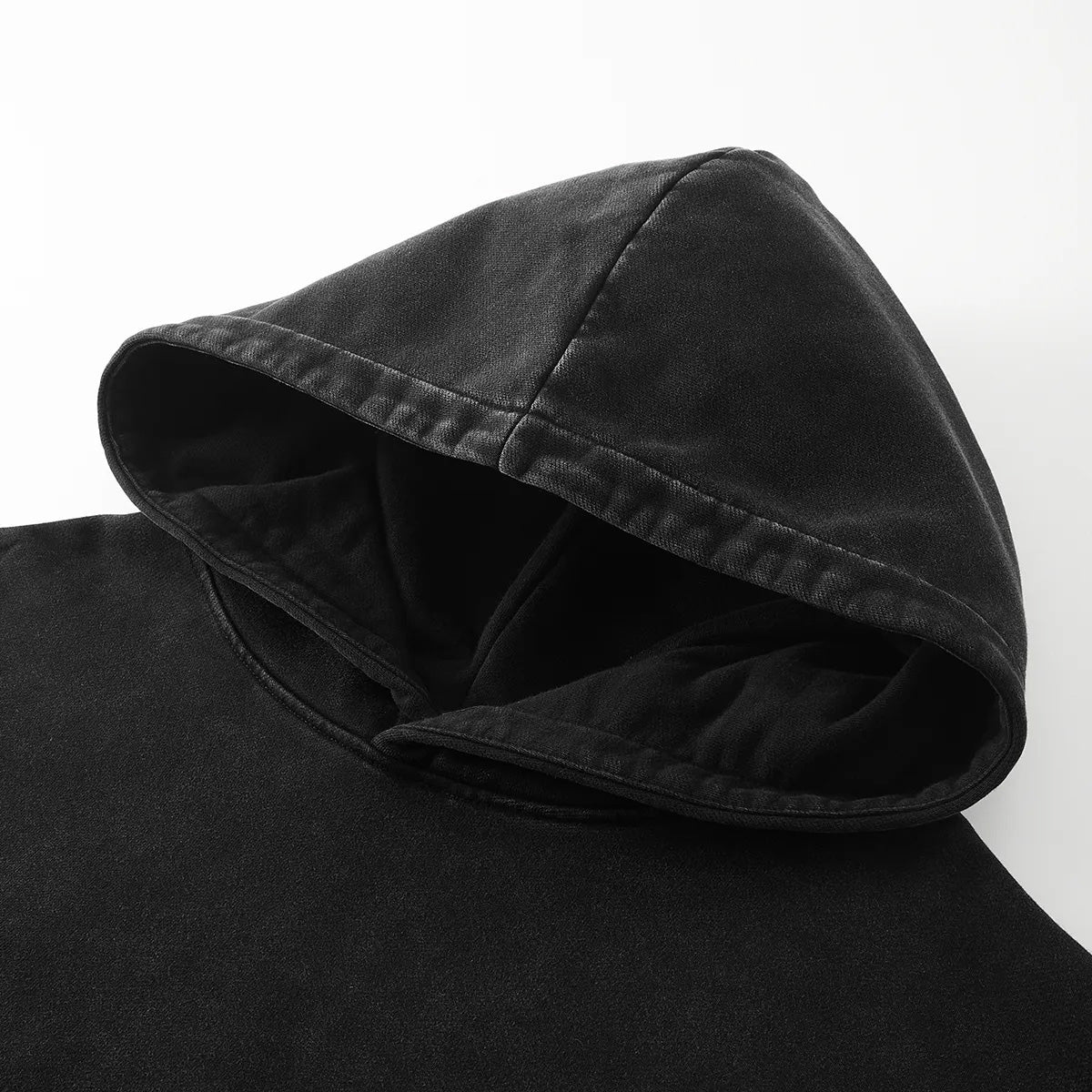 RAGE OVERSIZED HOODIE FADED BLACK