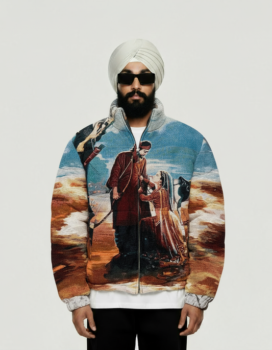 Mirza Sahiba Tapestry Fleece Jacket