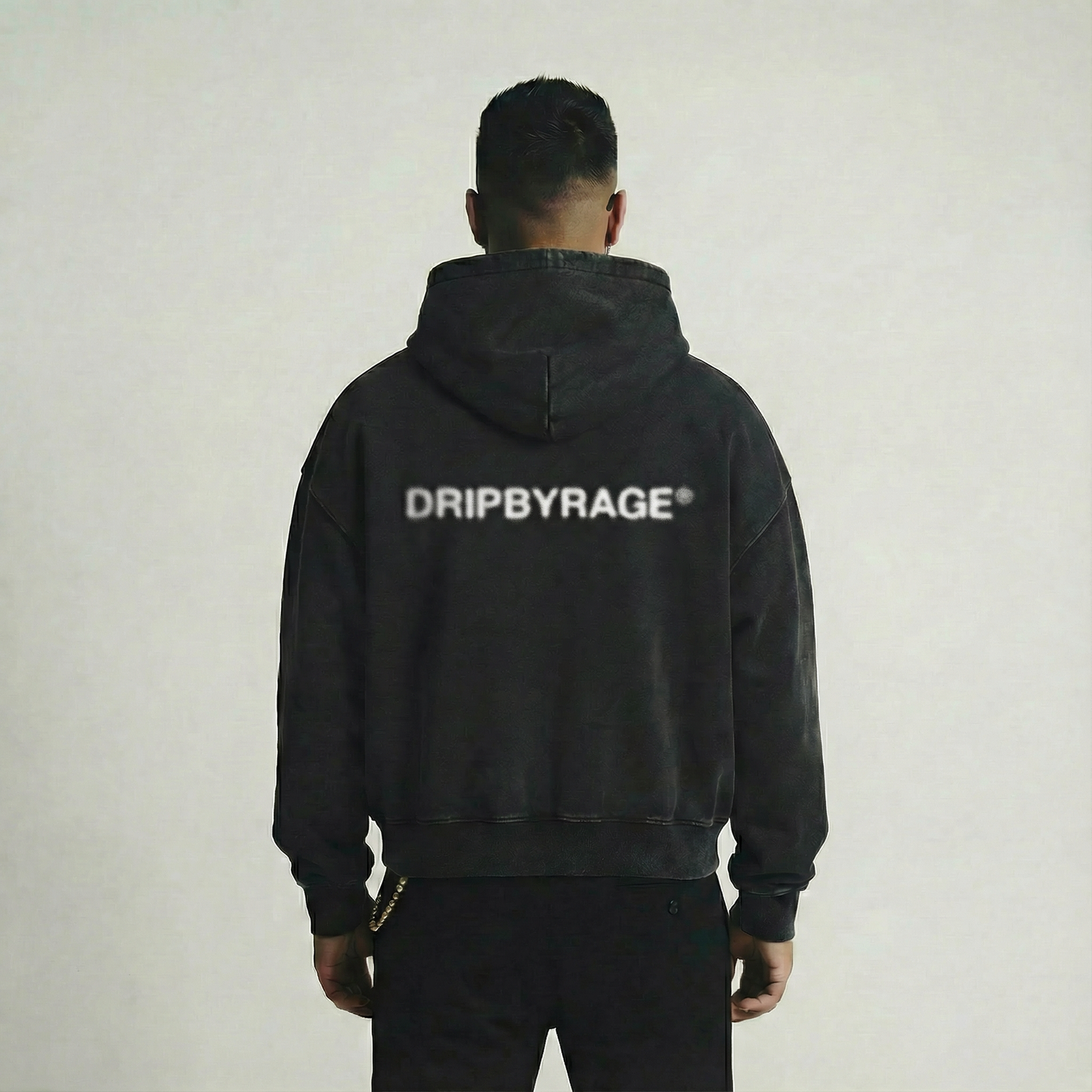 SWEAT À CAPUCHE 6TH DIMENSION BOXY FADED