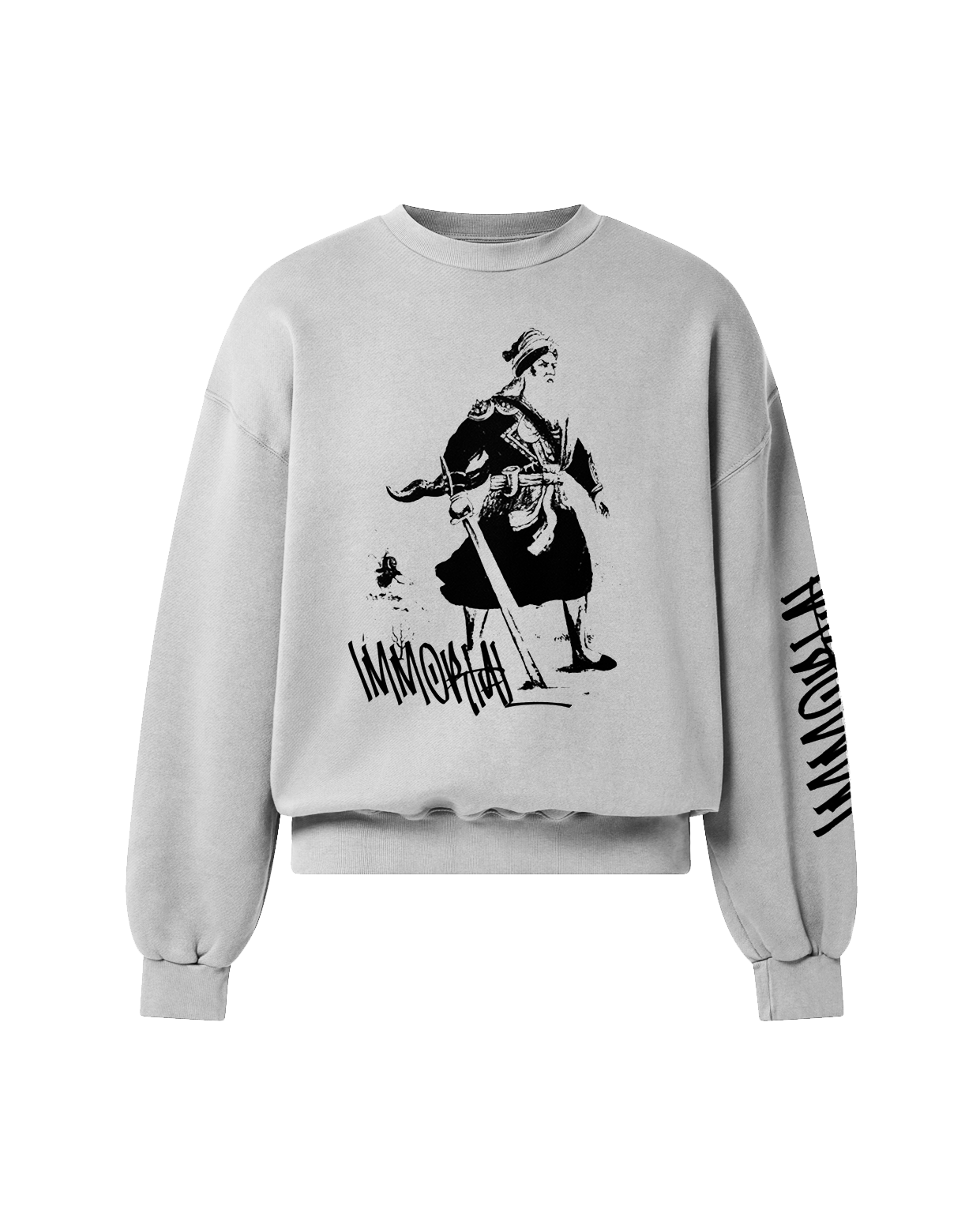 IMMORTAL SWEATSHIRT HEATHER GREY