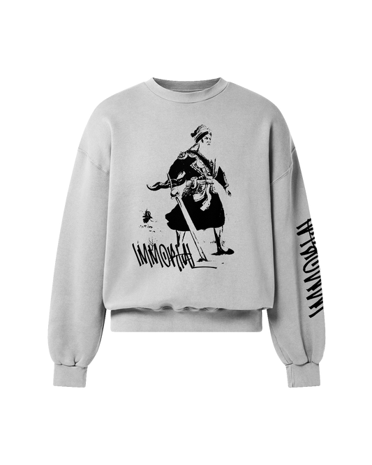 IMMORTAL SWEATSHIRT HEATHER GREY