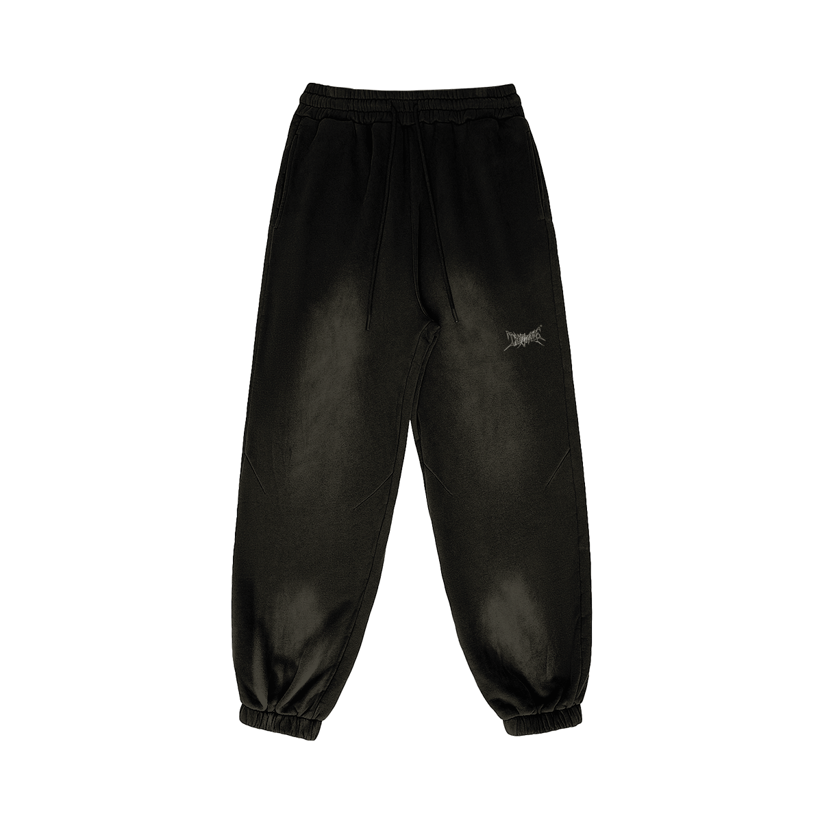 SMOKY BLACK FADED OVERSIZED PREMIUM SWEATPANTS