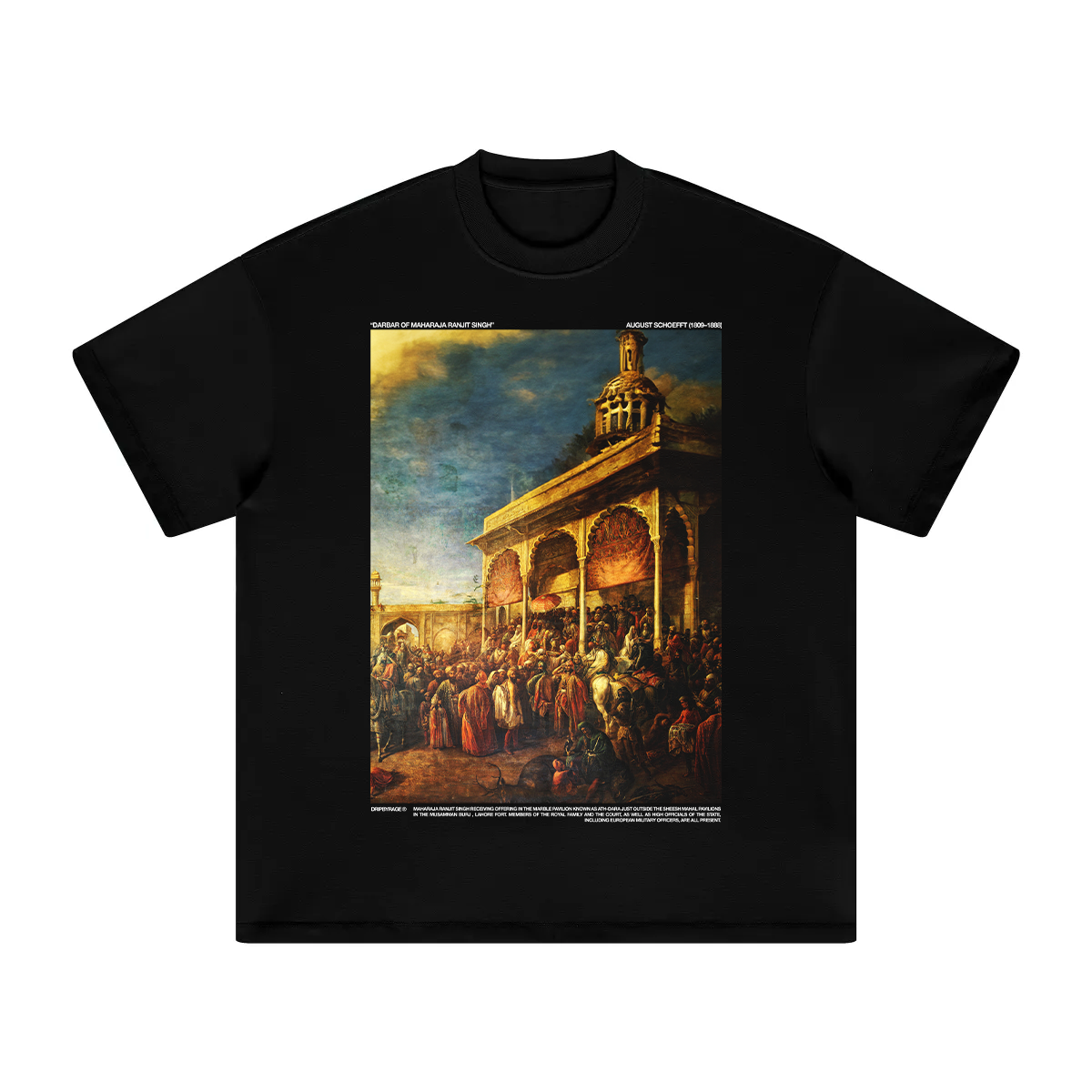 COURT OF LAHORE T-SHIRT BLACK