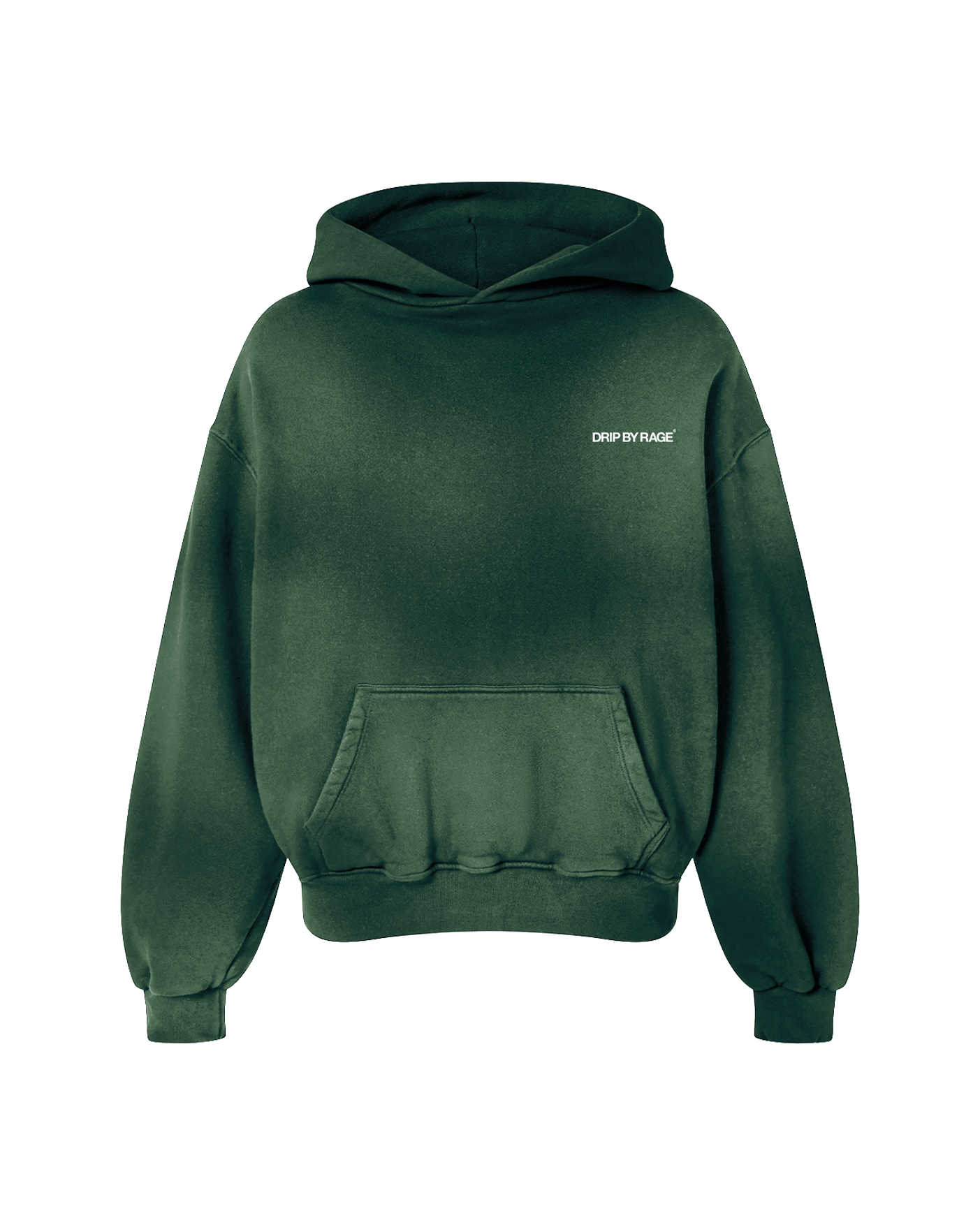 MINERAL GREEN FADED OVERSIZED PREMIUM HOODIE