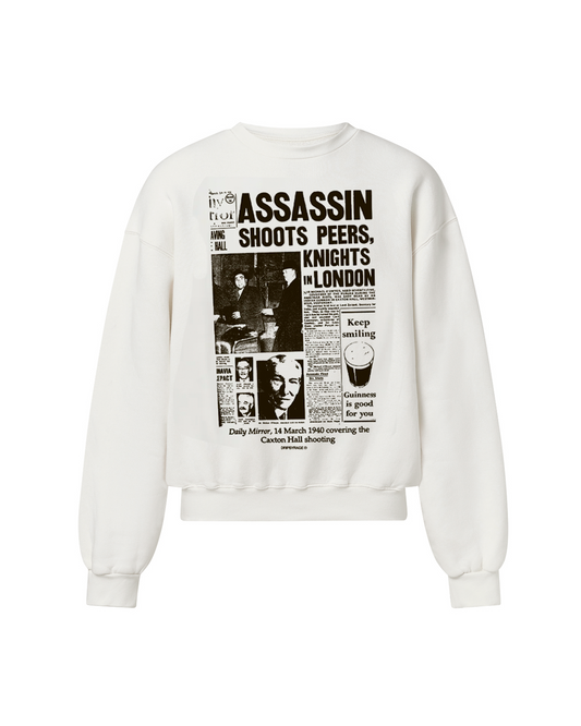 CAXTON HALL SWEATSHIRT WHITE